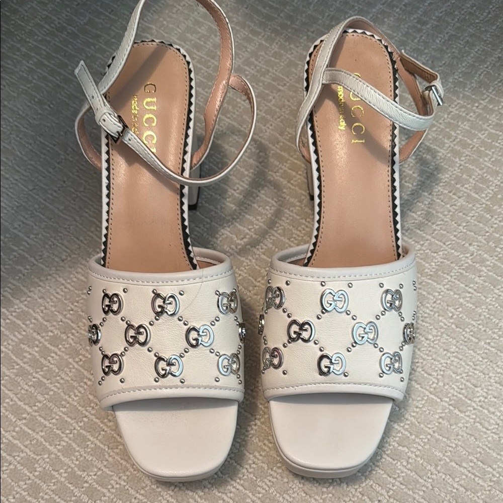 🔥Gucci GG Stud-embellished Platform Sandals🔥